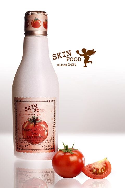 SKIN FOOD<br />
亮点在于...你们猜番茄和倒影都是P上去的还是拍出来的？