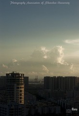 神奇的晚霞
