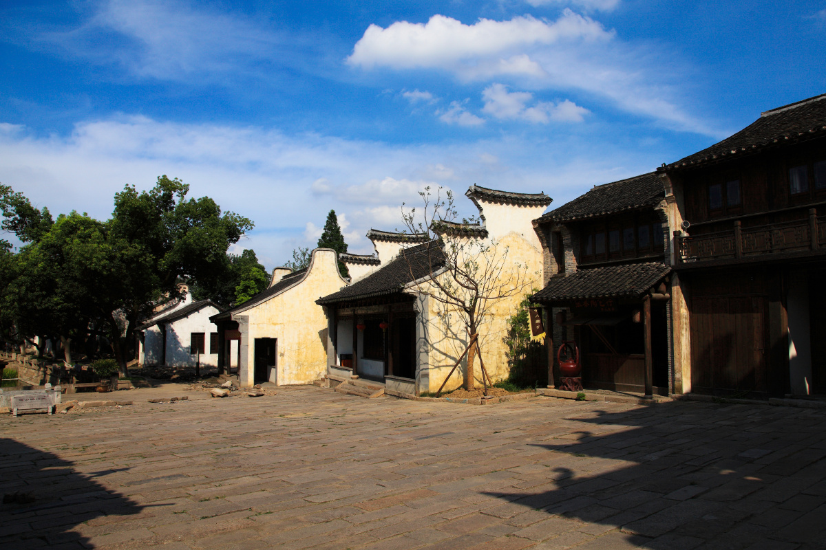 无锡惠山古镇景观