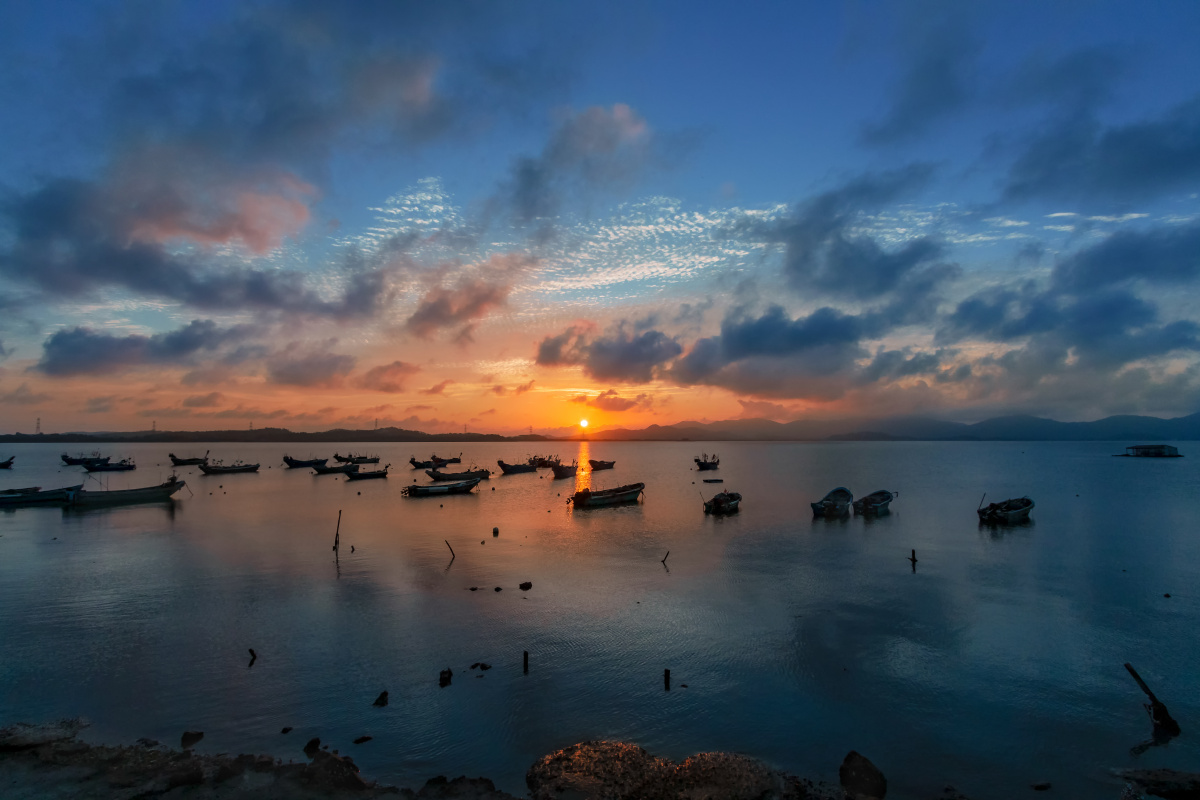 广东省汕尾市风车岛