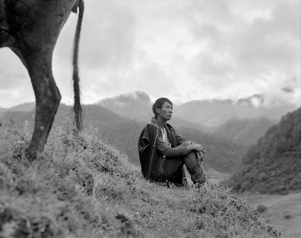 雨季到来,25的生根随家人在山中放牧。