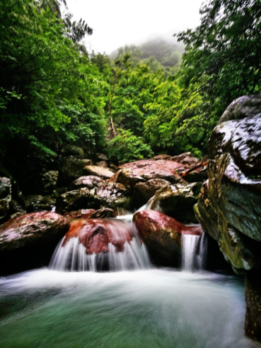 祁门县红旗村七彩玉谷