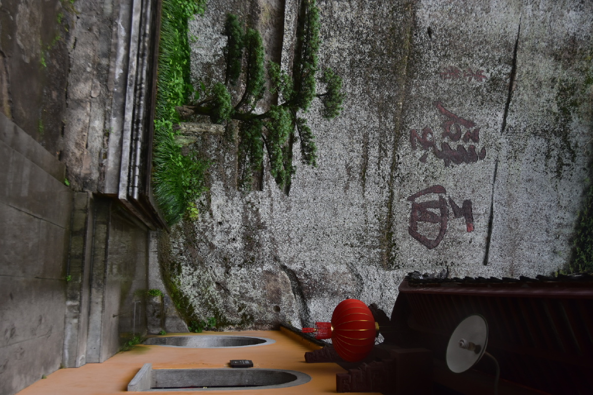 雨刚刚停下来,氤氲的空气轻抚山间,如同大地的呼吸.