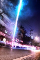 Fireworks during Chinese New Year