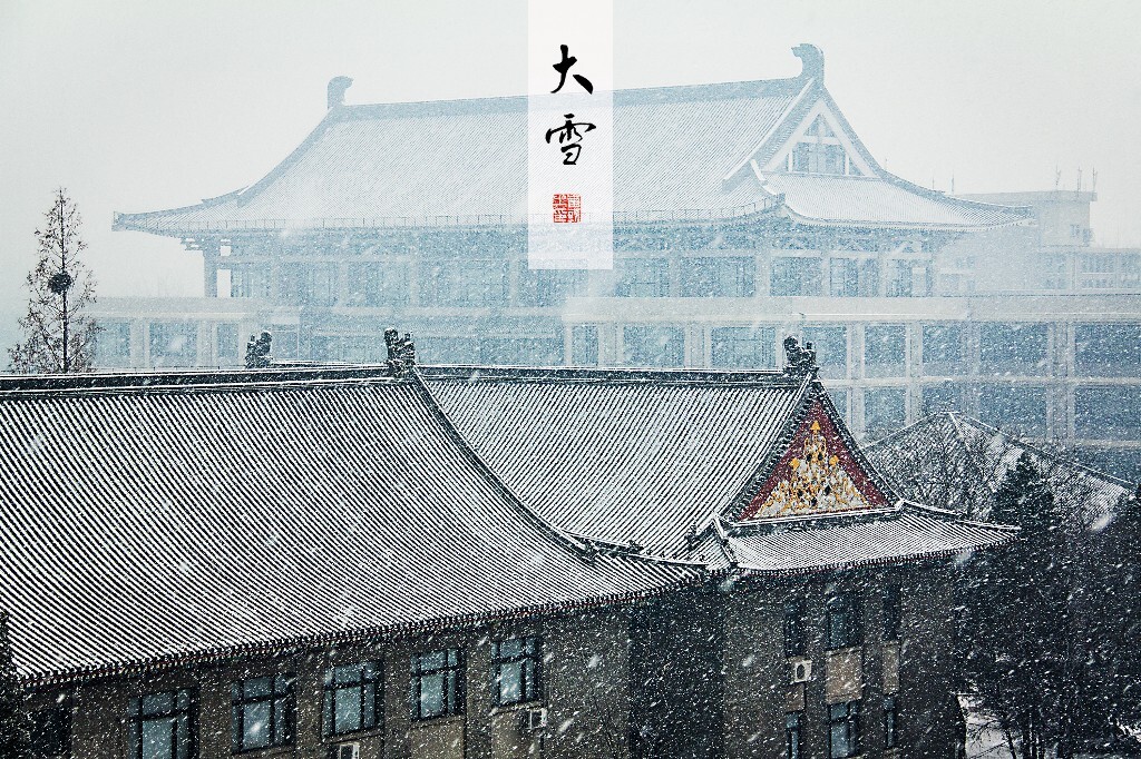飞雪连天