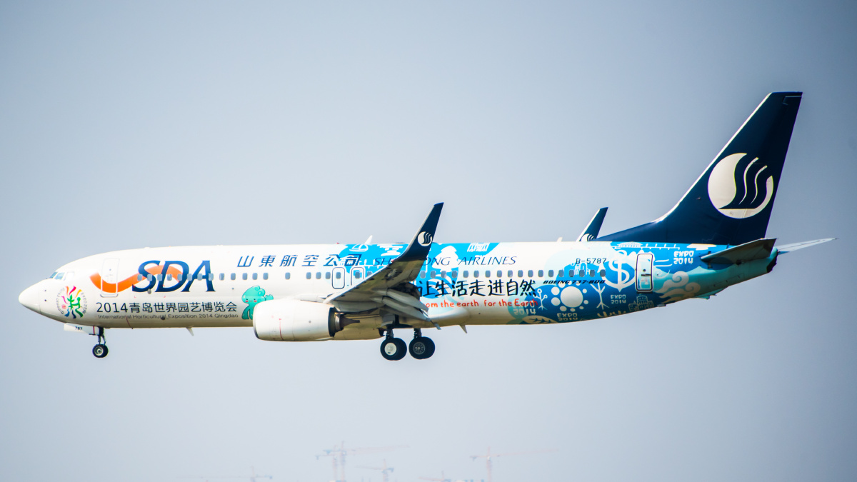 山东航空彩绘机