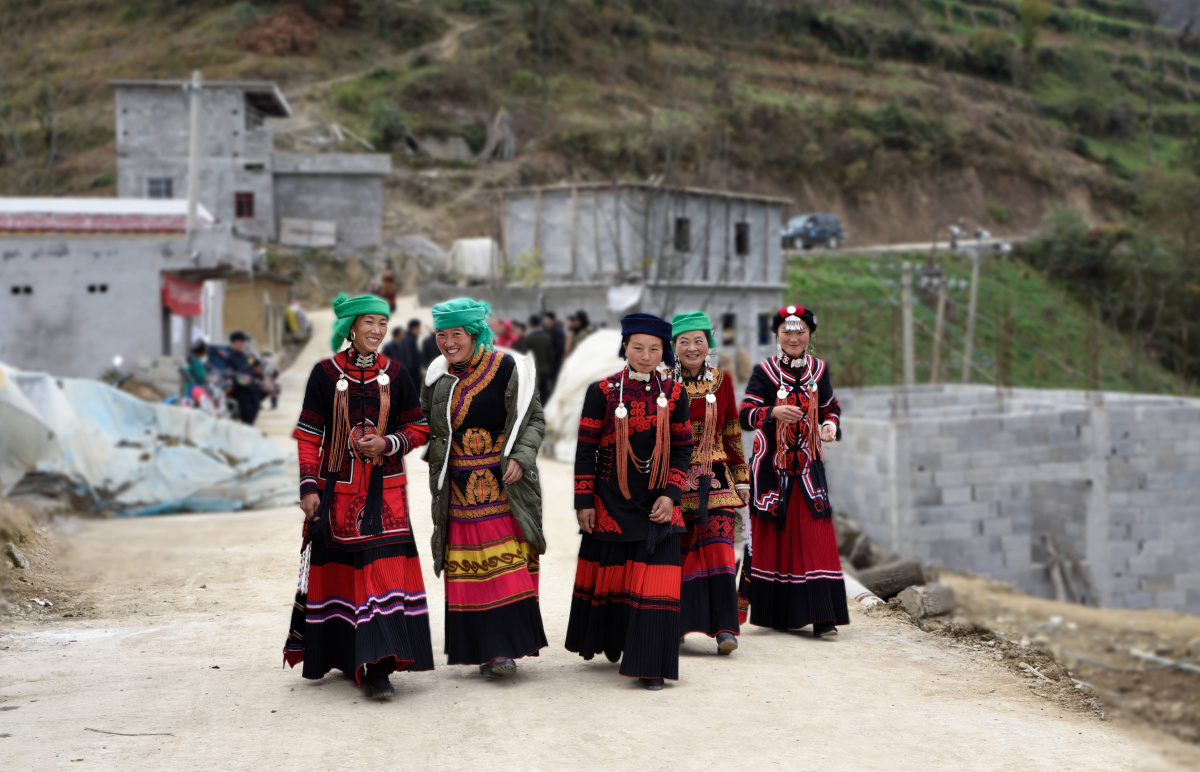 拉巴村即景摄于雷波县八寨乡拉巴村