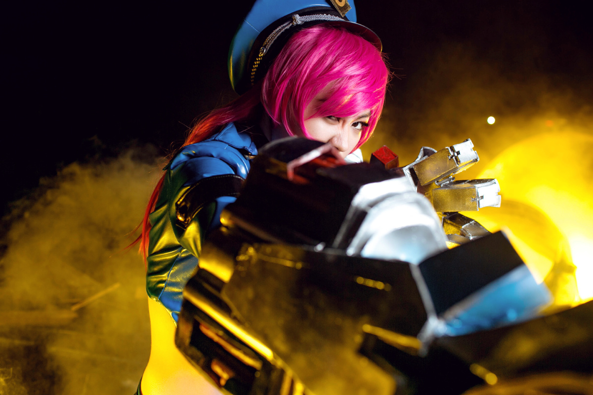 lol皮城执法官cos