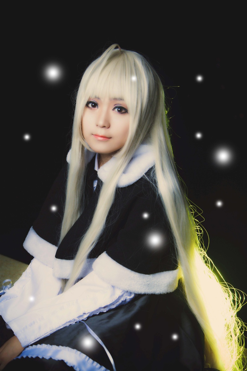 穹妹冬装cosplay