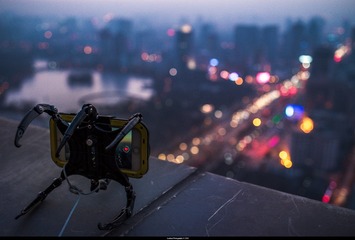 蜘蛛拍夜景