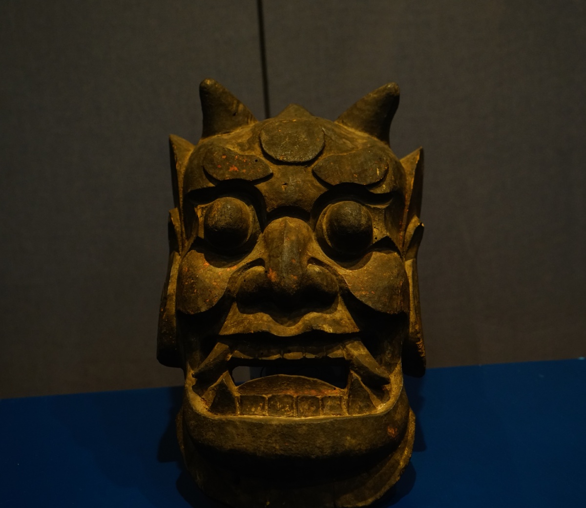 远古的表情贵州土家族傩戏面具2