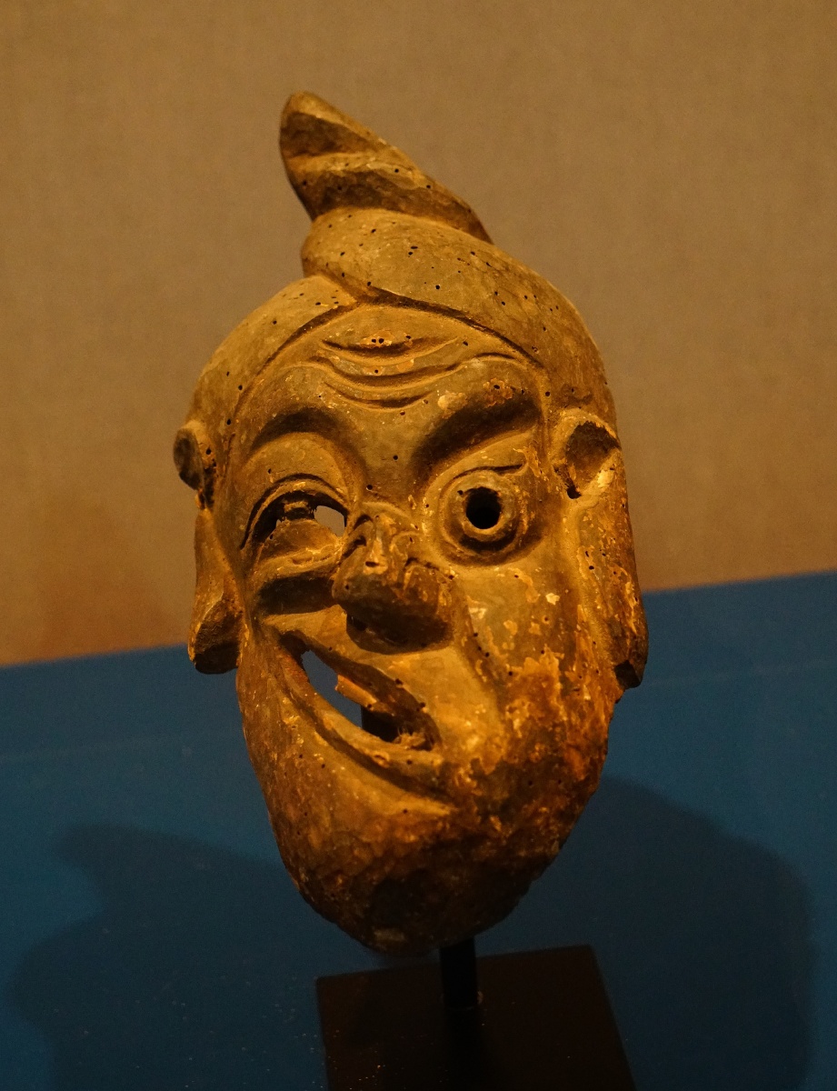 远古的表情贵州土家族傩戏面具2