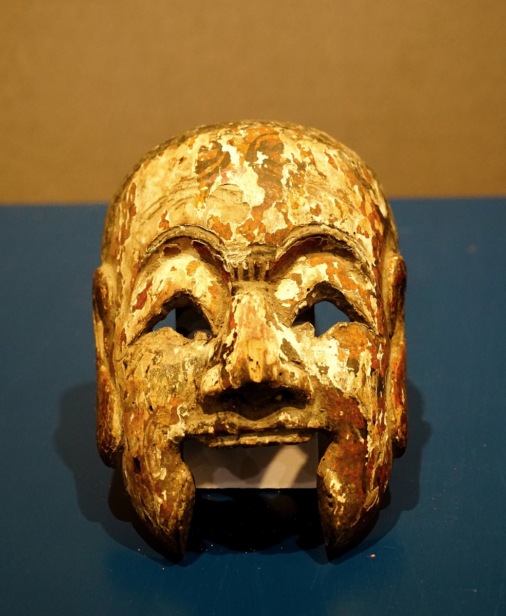 远古的表情贵州土家族傩戏面具6