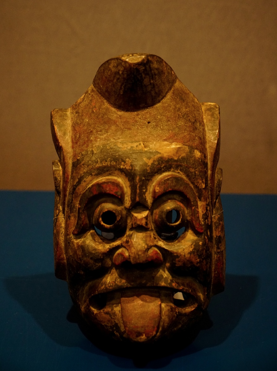 远古的表情贵州土家族傩戏面具6