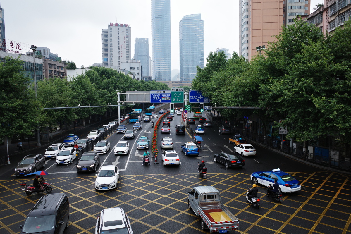 贵阳街景北京路