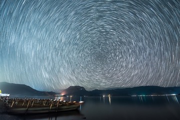泸沽湖星空