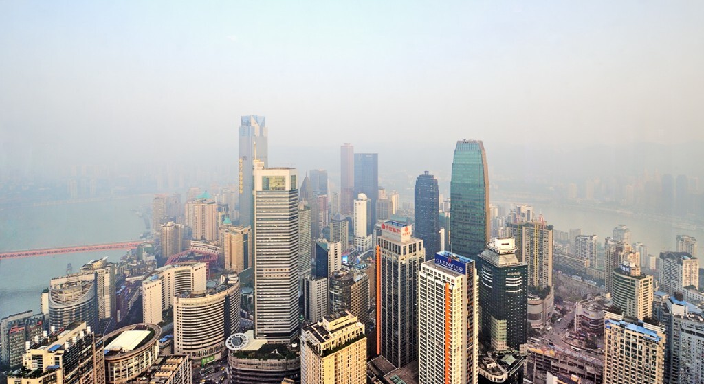 难得的晴天，空气依旧阴霾！！！