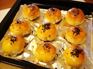 榨菜肉丝月饼