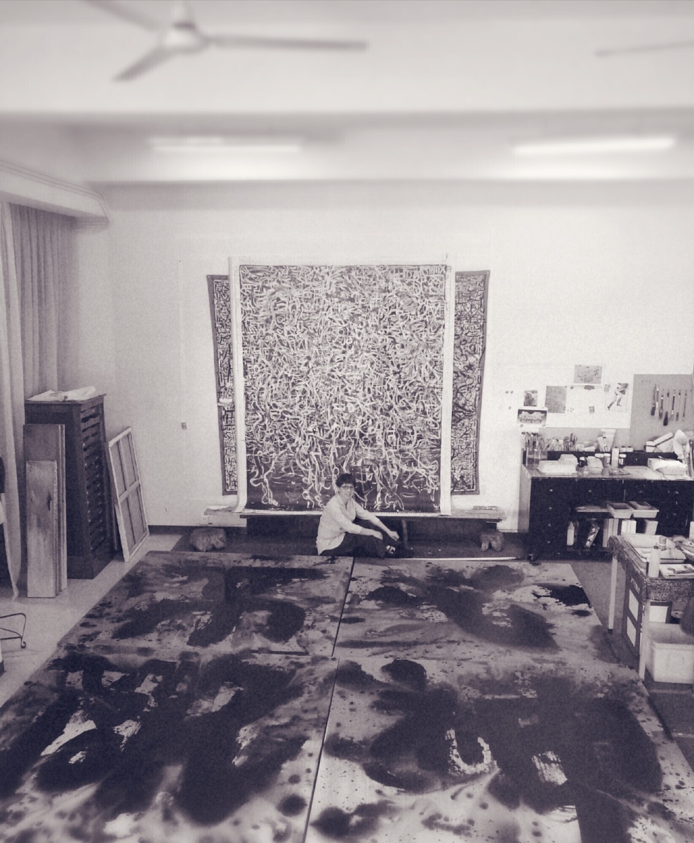 画室生活一画家与画