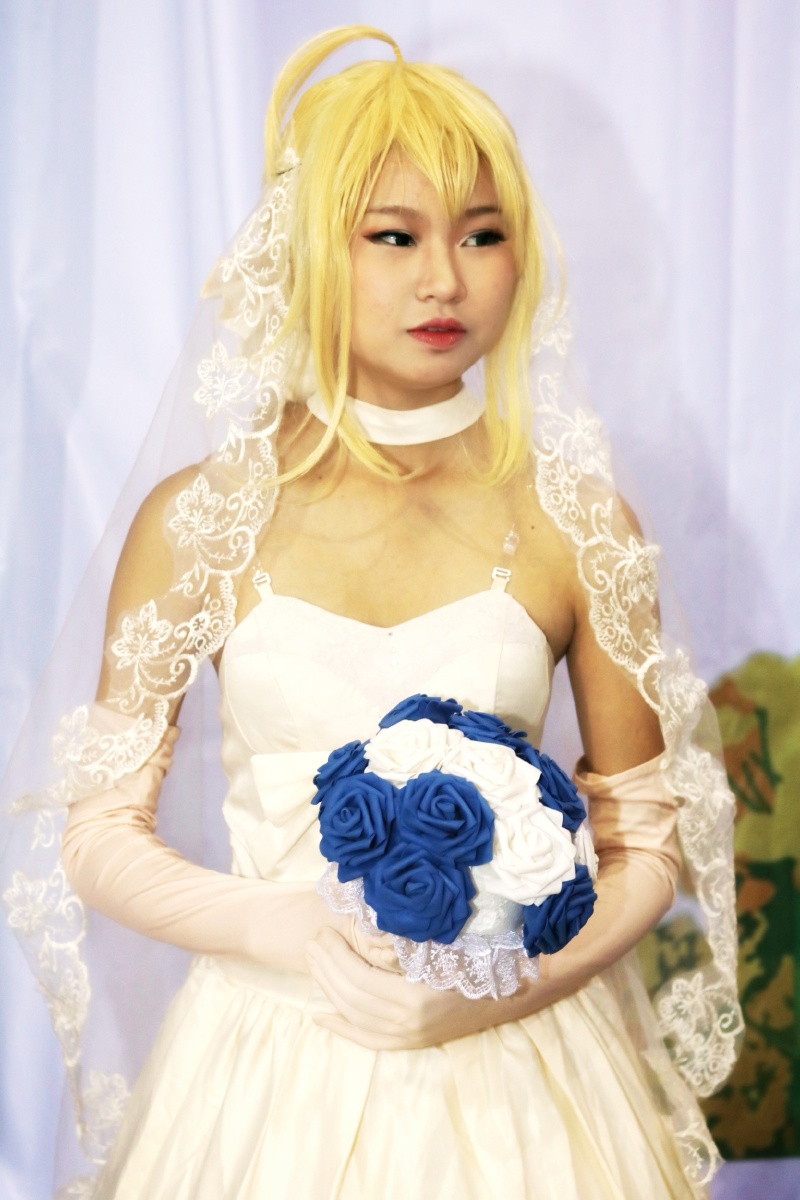 辽大漫展saber花嫁