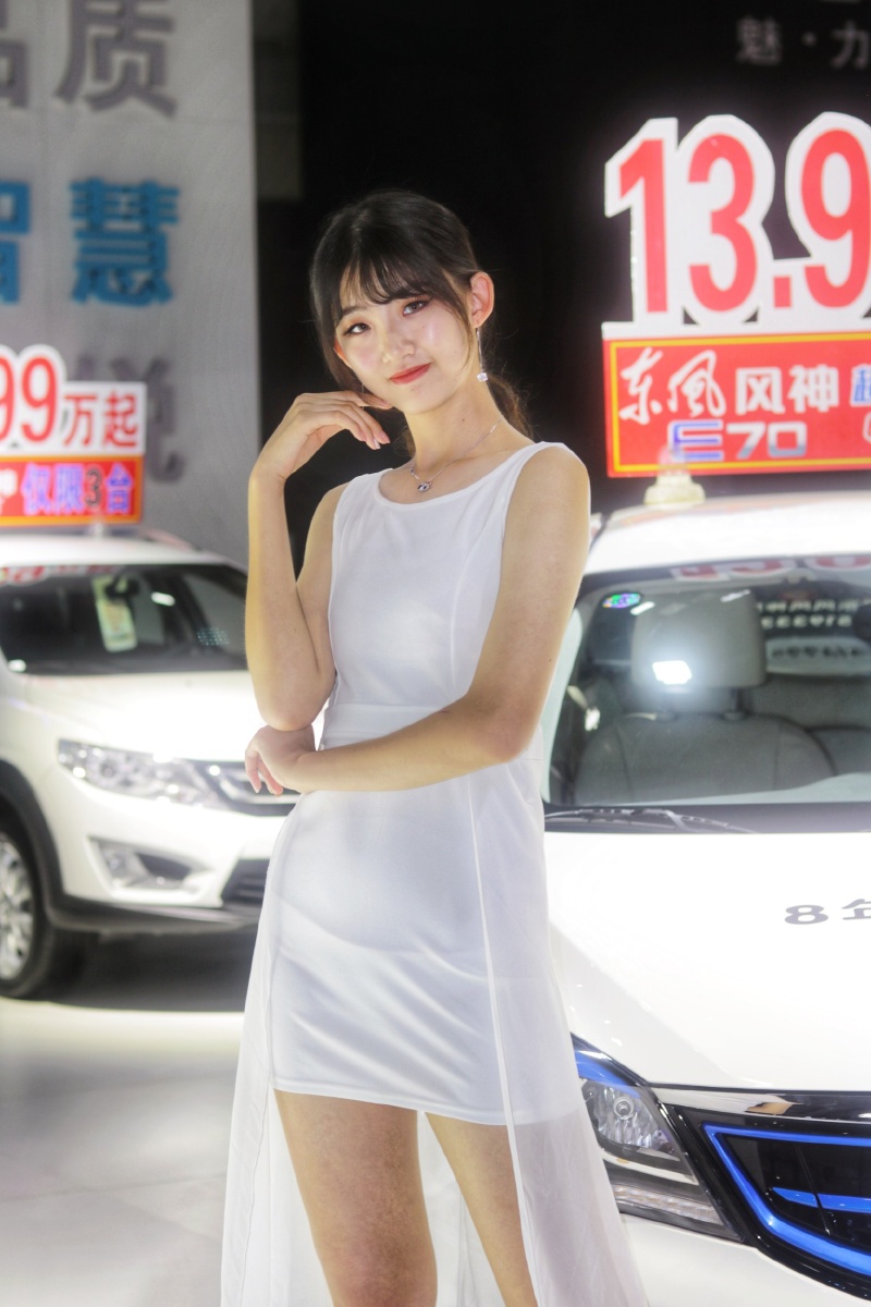 大连星海车展东风车模