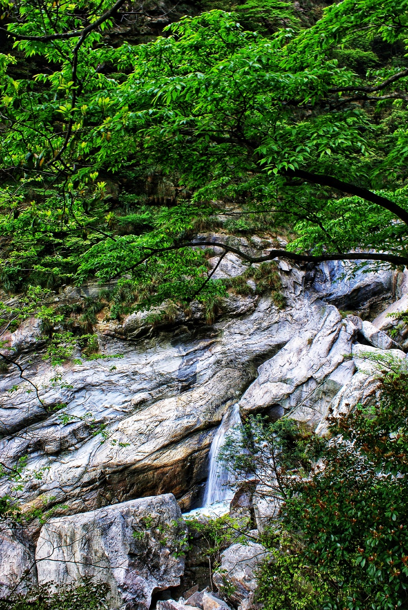 国家地质公园一一庐山九叠谷