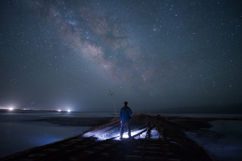 从小向往星空