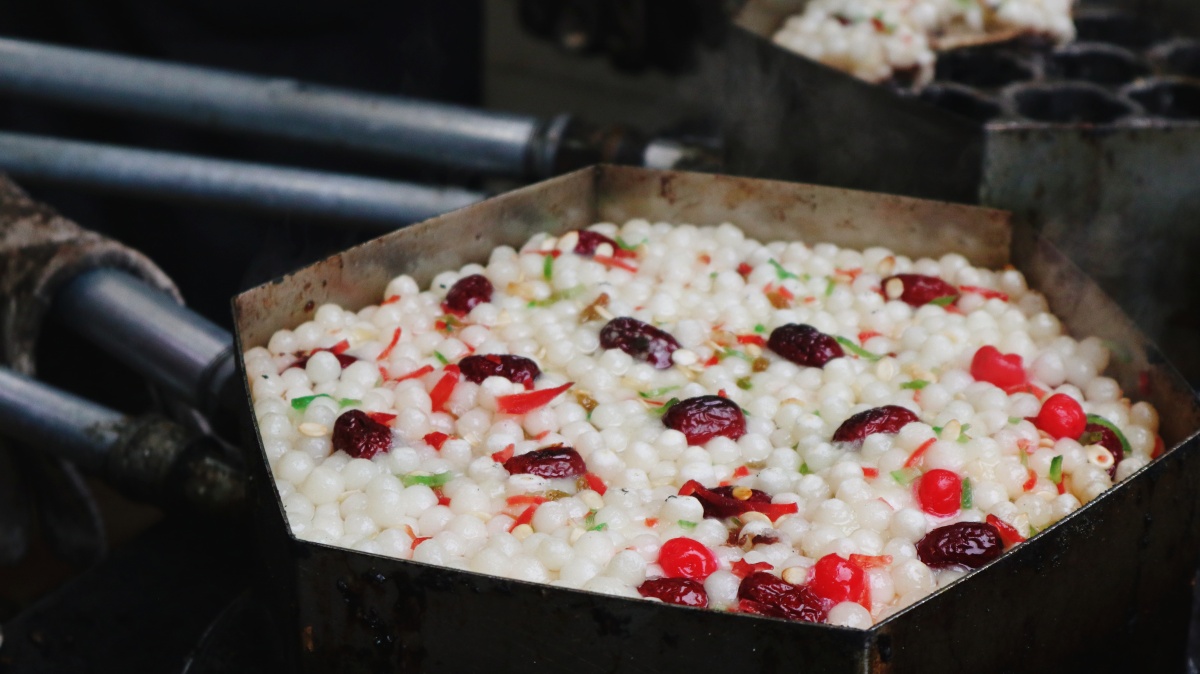 南京特色美食桂花糕