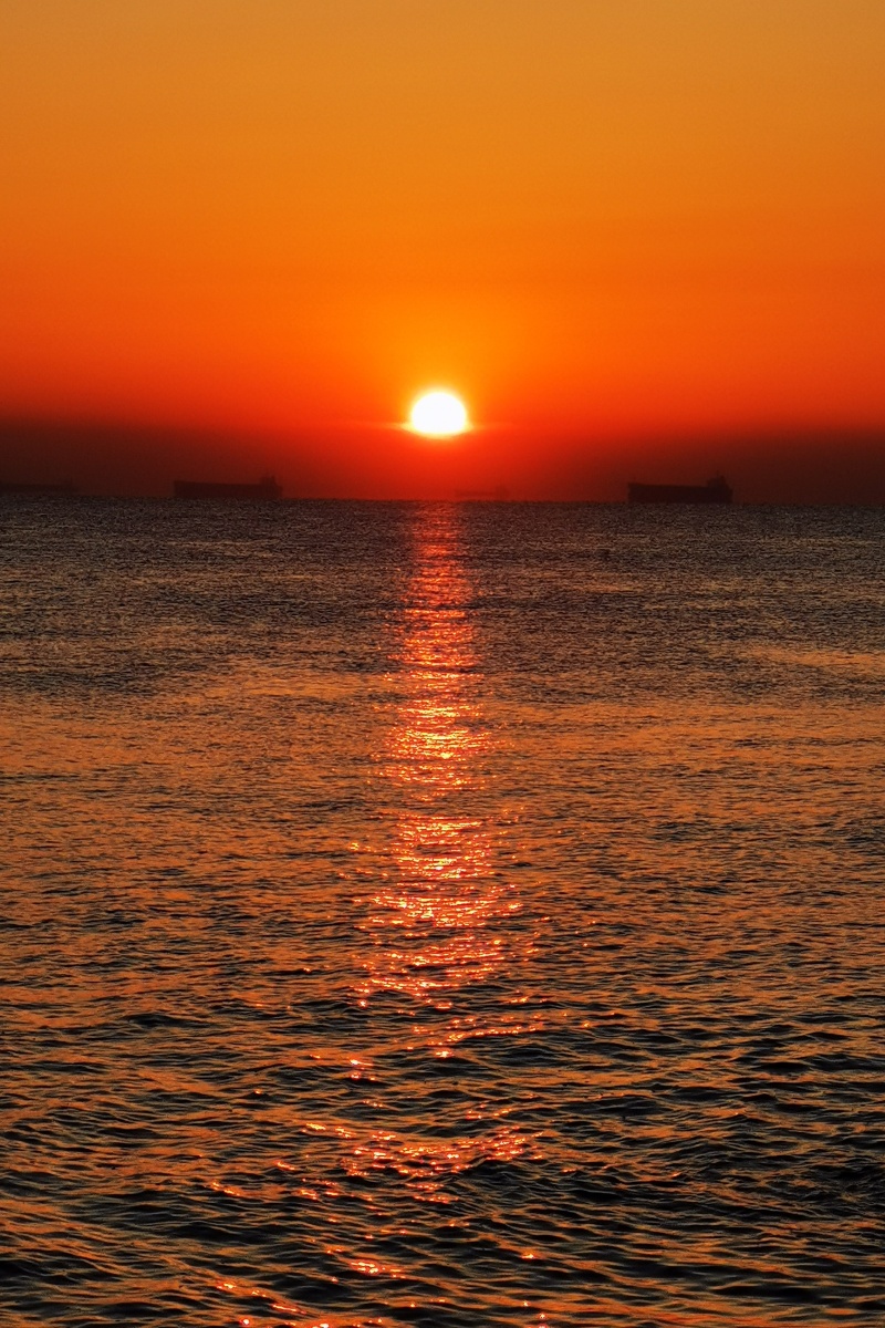 北戴河冬日日出 - on_looker - 图虫