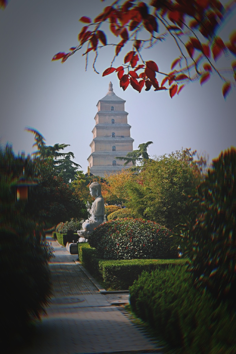 秋日大雁塔 - 影像侦探 - 图虫
