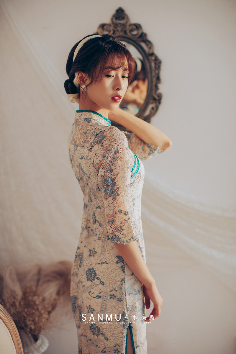 旗袍写真复古风格