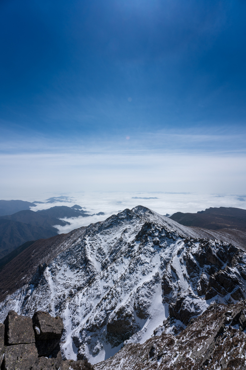 秦岭太白山五一拔仙台云海