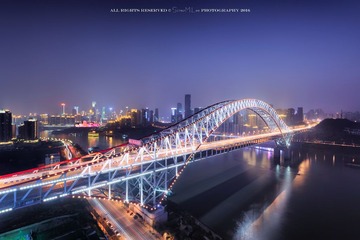 重庆最美之朝天门大桥夜景
