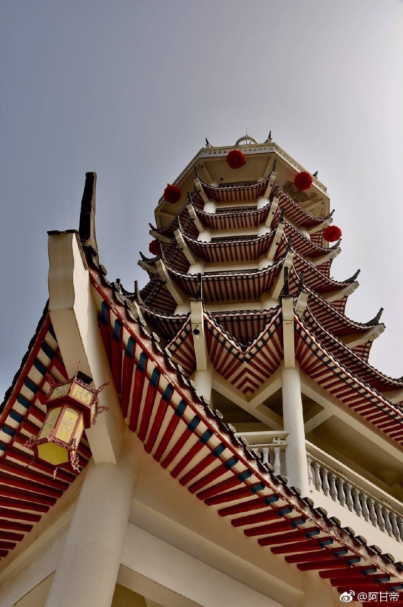 汉中南郑开明寺万佛塔