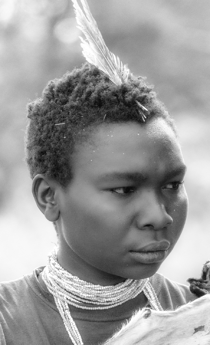 原始部落的男子