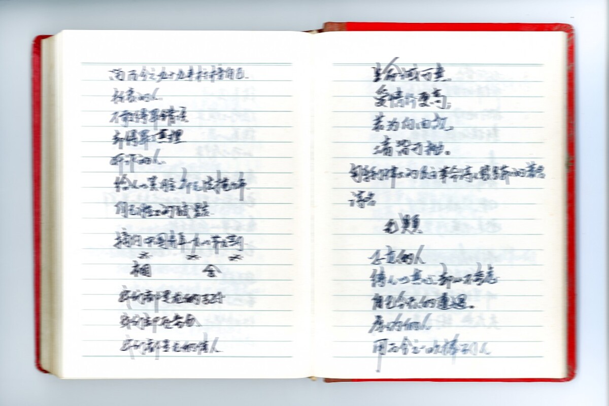 24. 年份未知,大寨村,日记本。