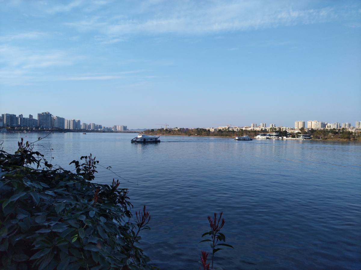 观音湖上拍摄于四川遂宁市船山区观音湖畔