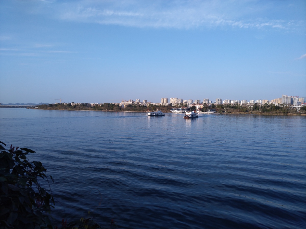 观音湖上拍摄于四川遂宁市船山区观音湖畔