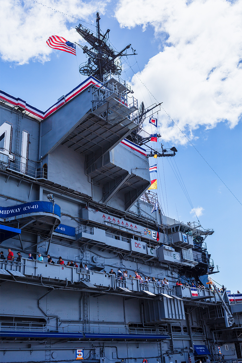 《航母——美西点滴(二十九)》 中途岛号航空母舰曾是美国海军的一个