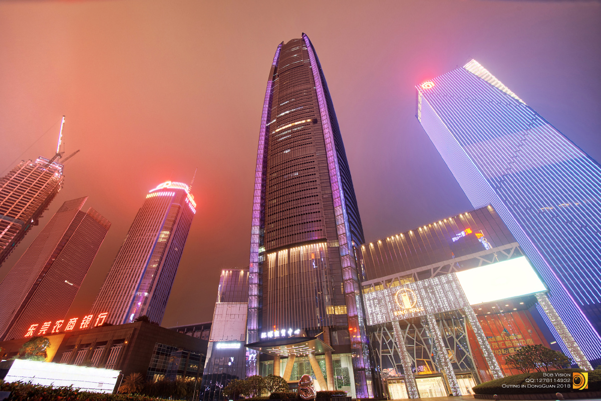 东莞南城东城夜景一组