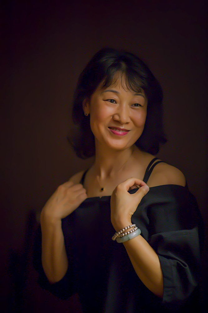 一组低调人物照