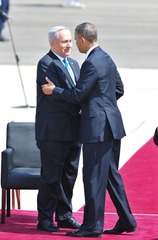 YIN_3770_ben gurion airport, netanyahu, obama, welcoming ceremo