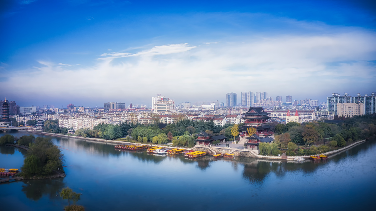 泰州三水湾俯瞰
