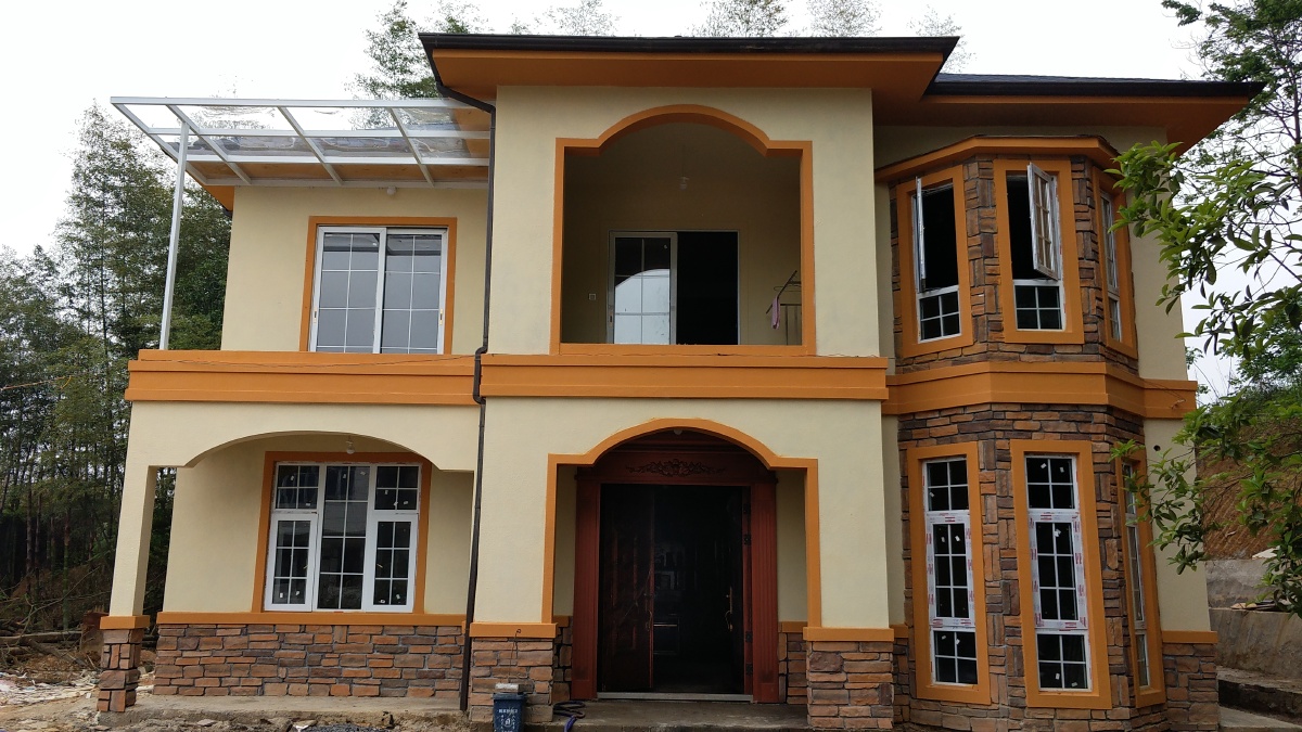 邵阳邵东这样二层轻钢别墅毛坯你喜欢吗