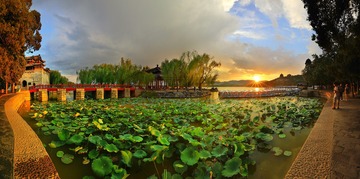 夕照