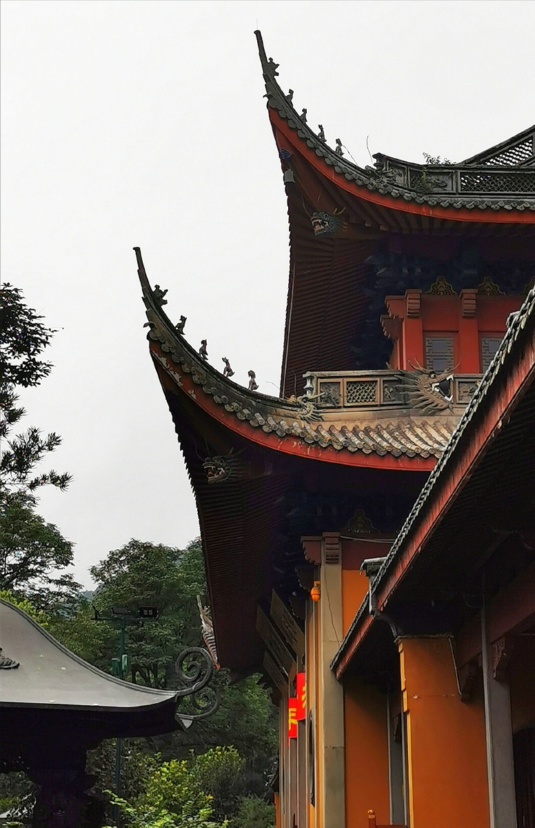 杭州西湖灵隐寺