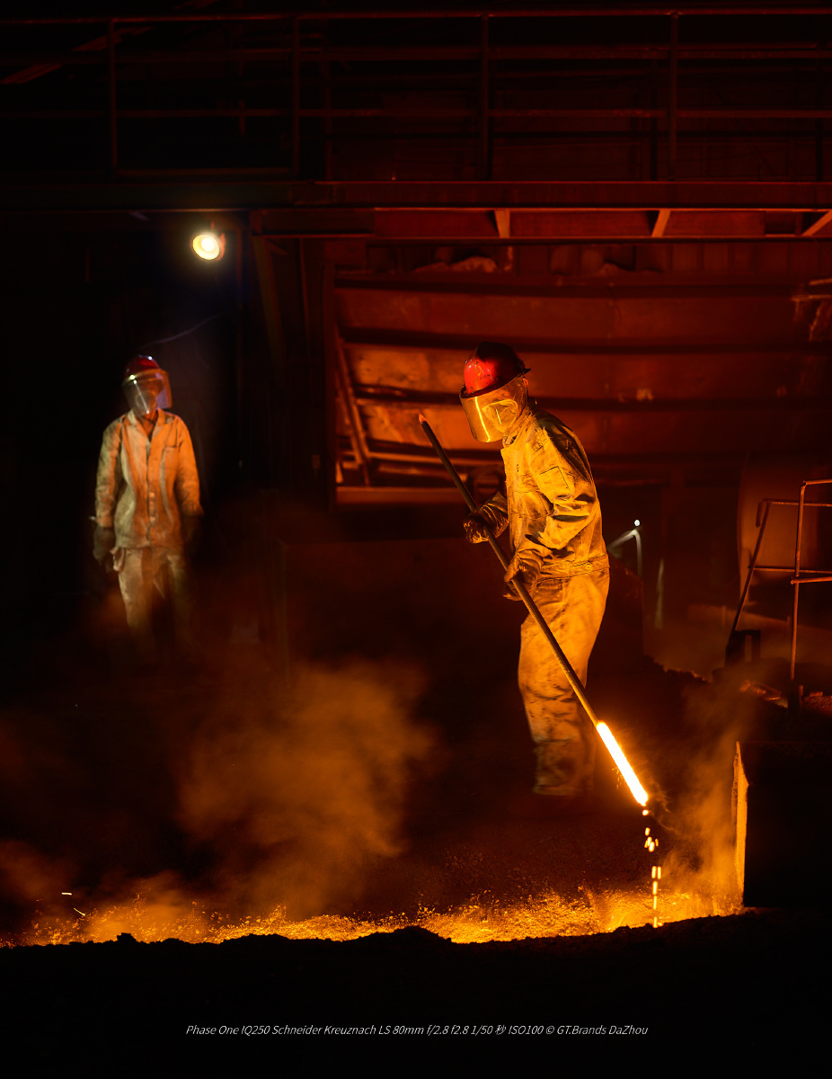 炼铁大洲工业摄影作品