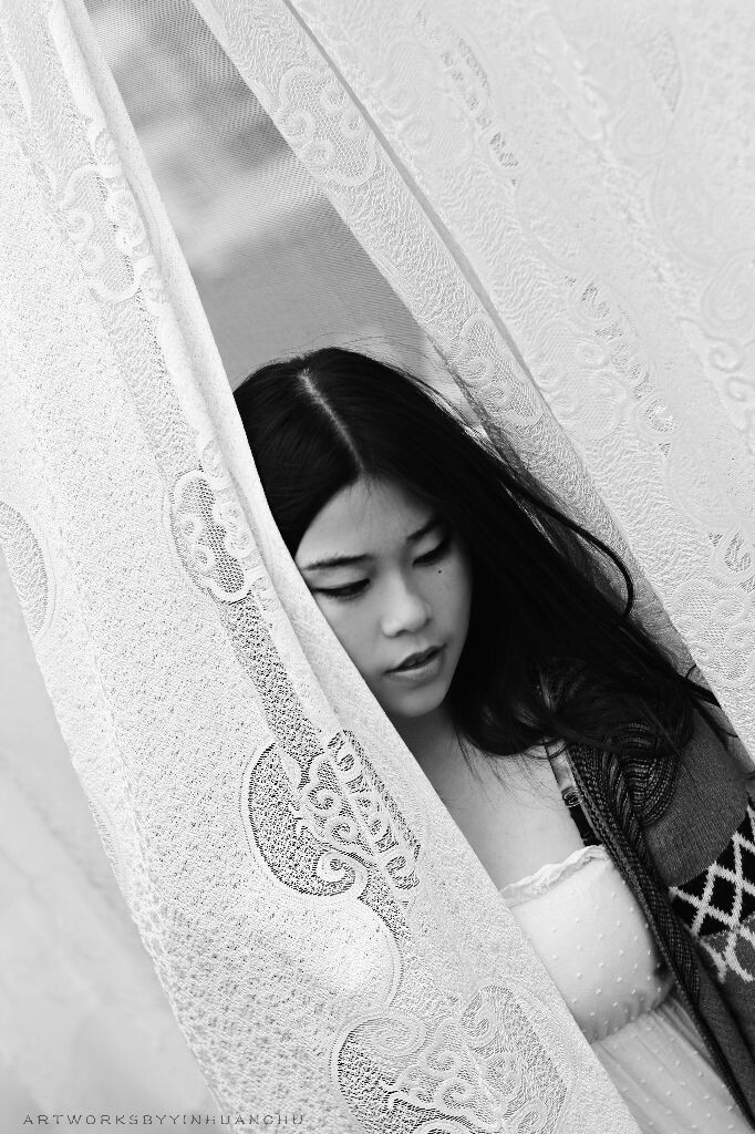 I hide my happiness and sad all in the corner, so you see my face expressionless.