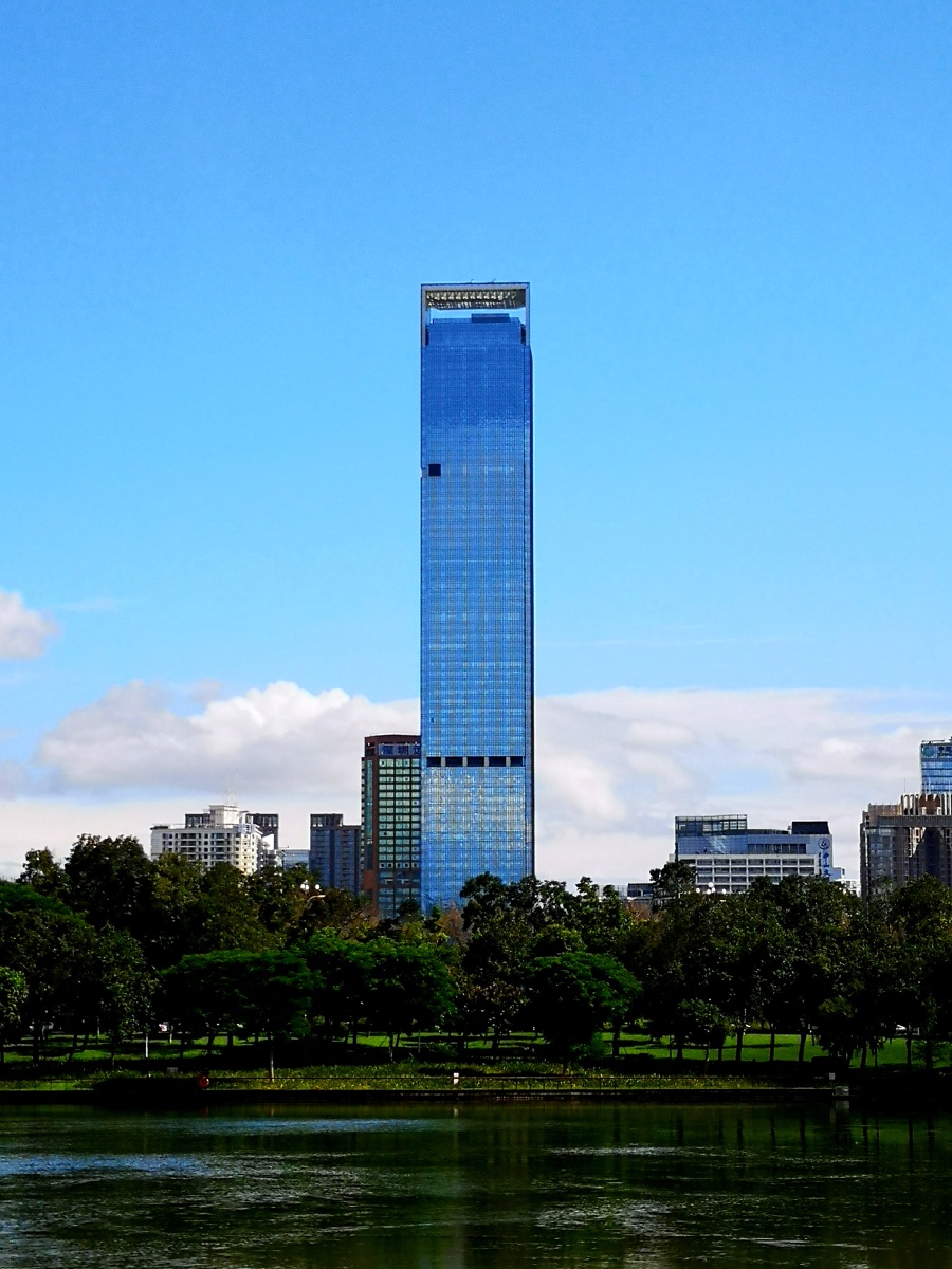 城市风景 手机摄影:深圳市中心公园