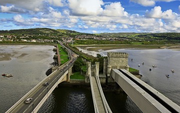 Bridge of Conwy Castle